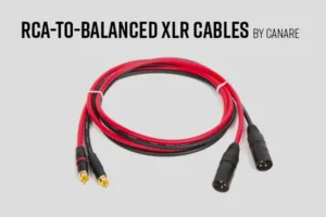 RCA-to-balanced-XLR cables