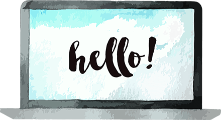 Streamline Hello Graphic for Hello