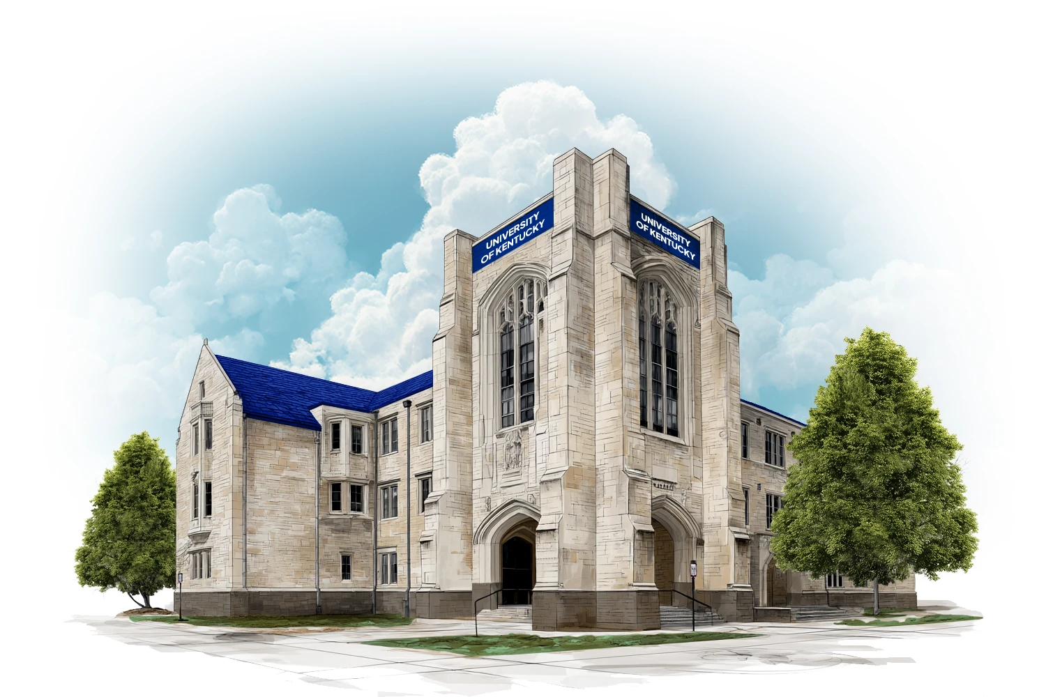 Streamline-Landing-Page-Image-University-of-Kentucky University building with University of Kentucky text