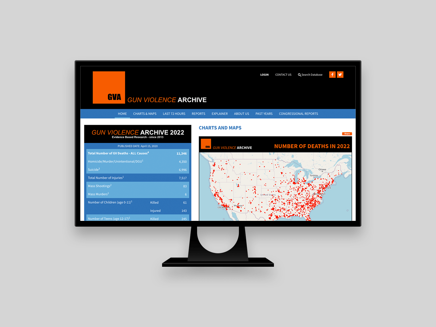 Streamline-Project-Gun-Violence-Archive-Web-Platform